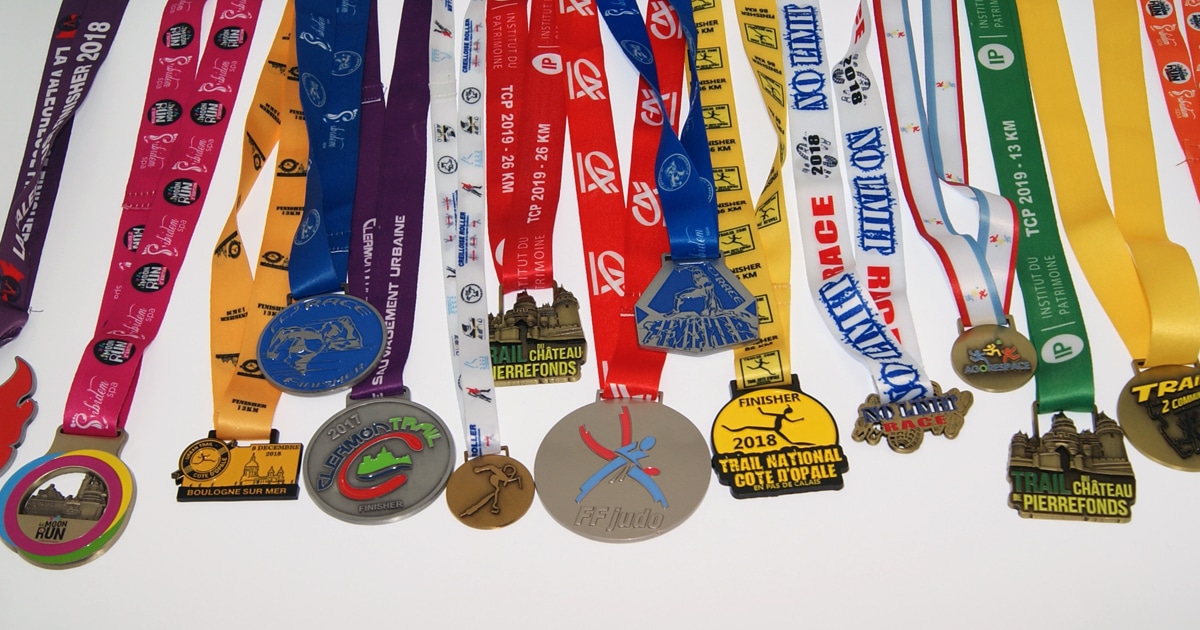 Ils aiment les médailles finisher, découvrez des idées de médailles