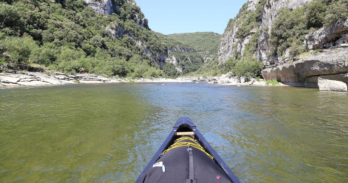 Descente de l'Ardèche en canoë : comment choisir votre parcours sans vous tromper ? 3 parcours avec bivouac en kayak sur l'ardeche