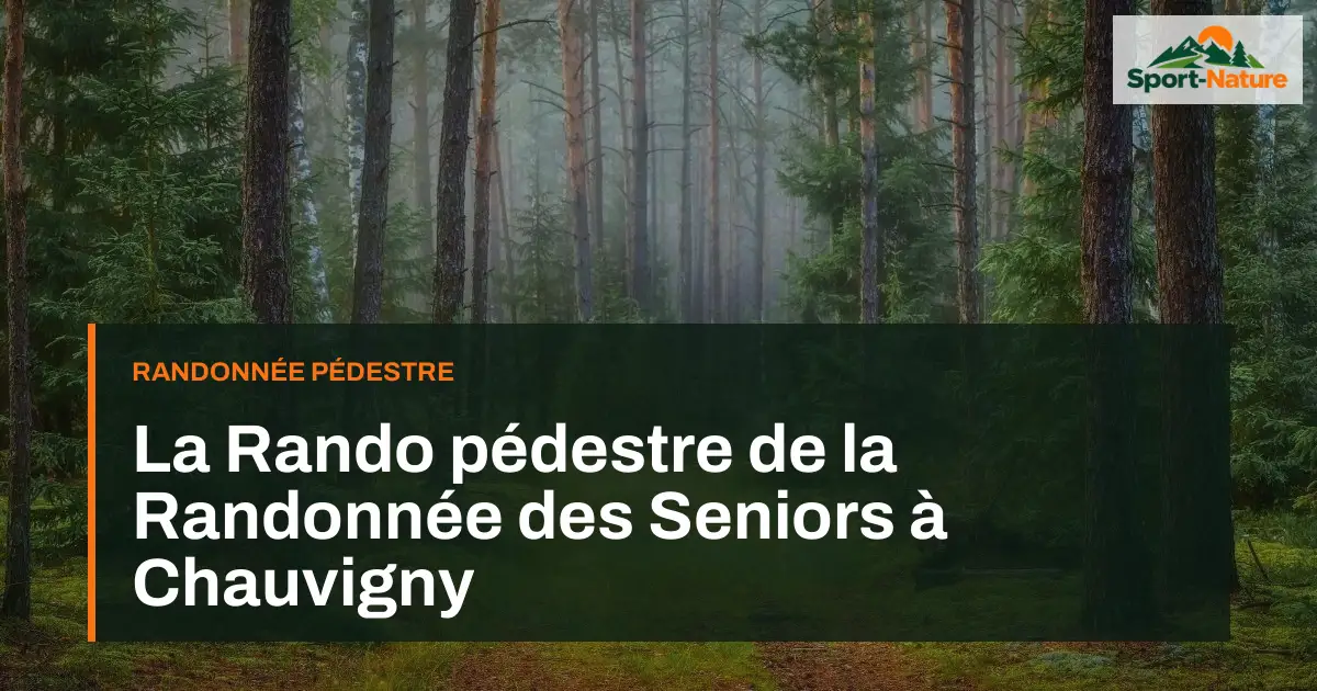 La Rando pédestre de la Randonnée des Seniors à Chauvigny