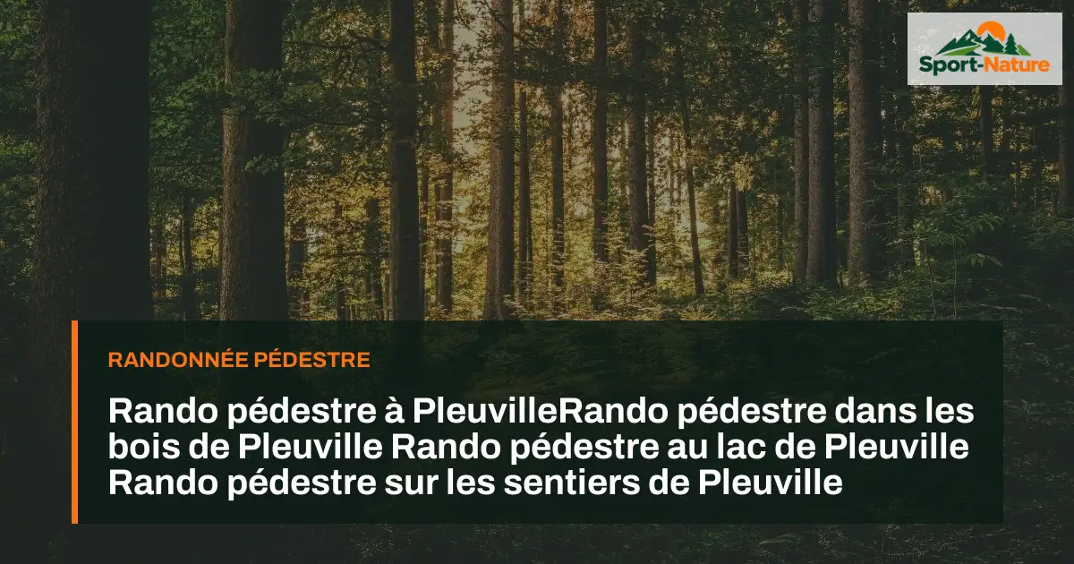 Rando pédestre à PleuvilleRando pédestre dans les bois de Pleuville
Rando pédestre au lac de Pleuville
Rando pédestre sur les sentiers de Pleuville