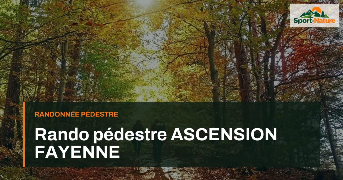 Rando pédestre ASCENSION FAYENNE