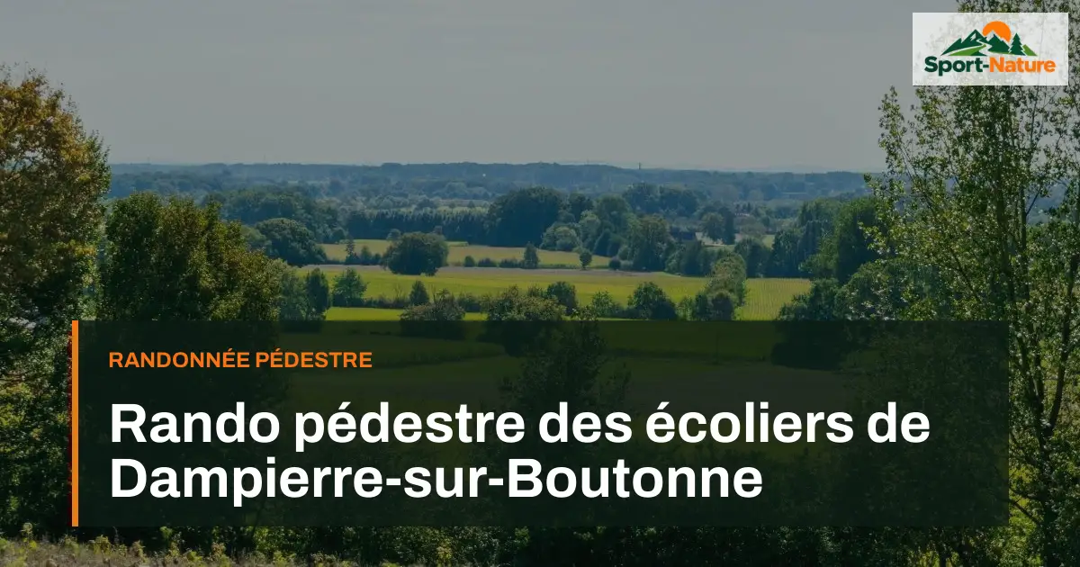 Rando pédestre des écoliers de Dampierre-sur-Boutonne