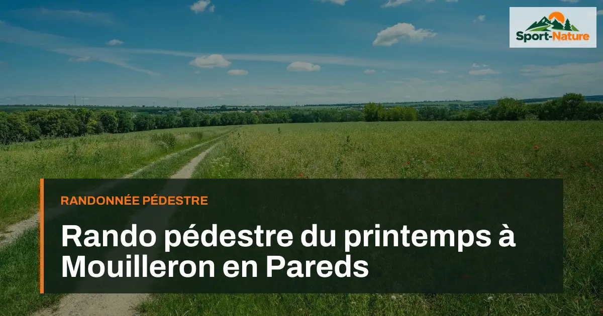 Rando pédestre du printemps à Mouilleron en Pareds