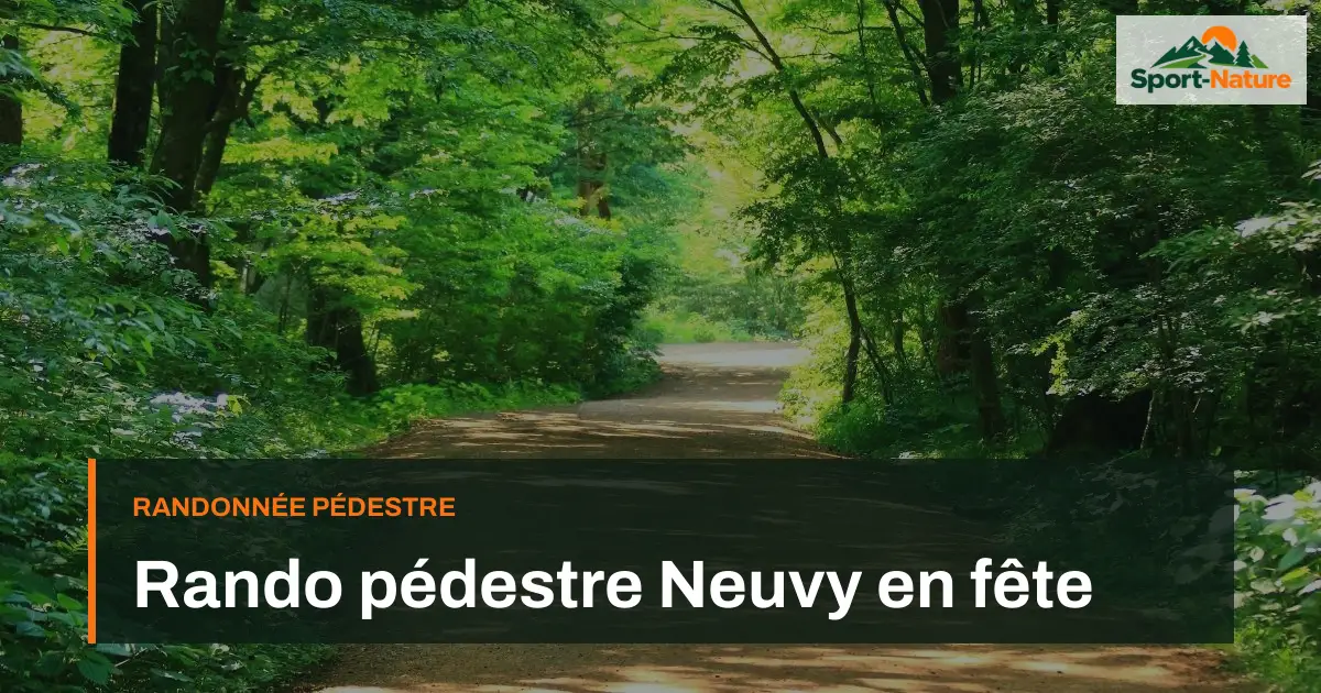 Rando pédestre Neuvy en fête