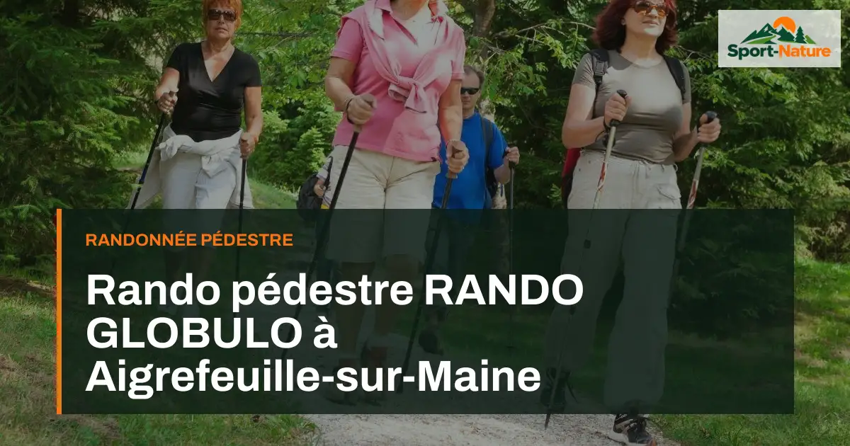 Rando pédestre RANDO GLOBULO à Aigrefeuille-sur-Maine