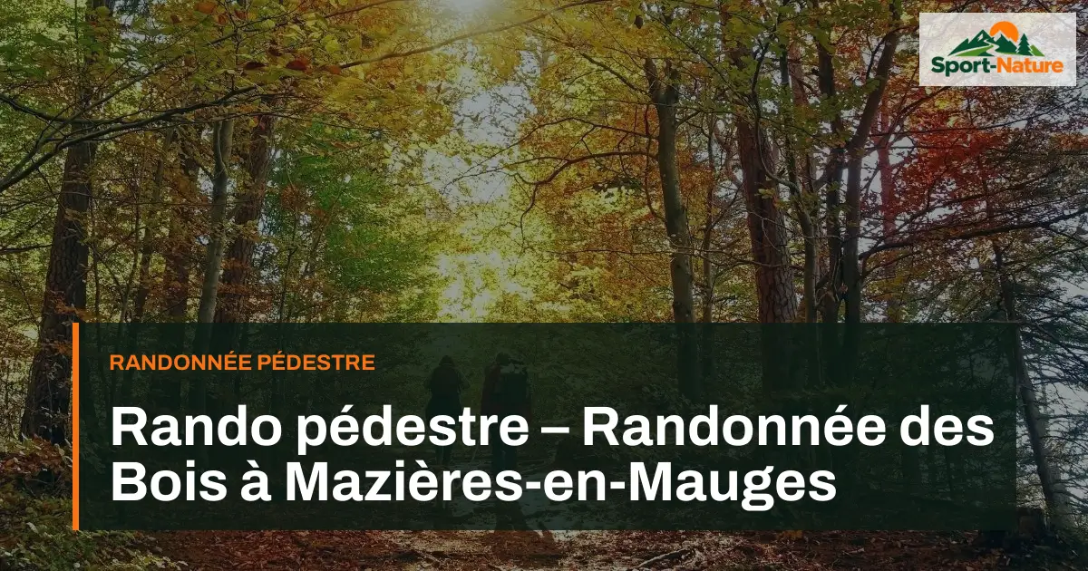 Rando pédestre – Randonnée des Bois à Mazières-en-Mauges