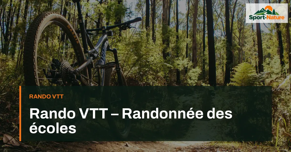 Rando VTT – Randonnée des écoles