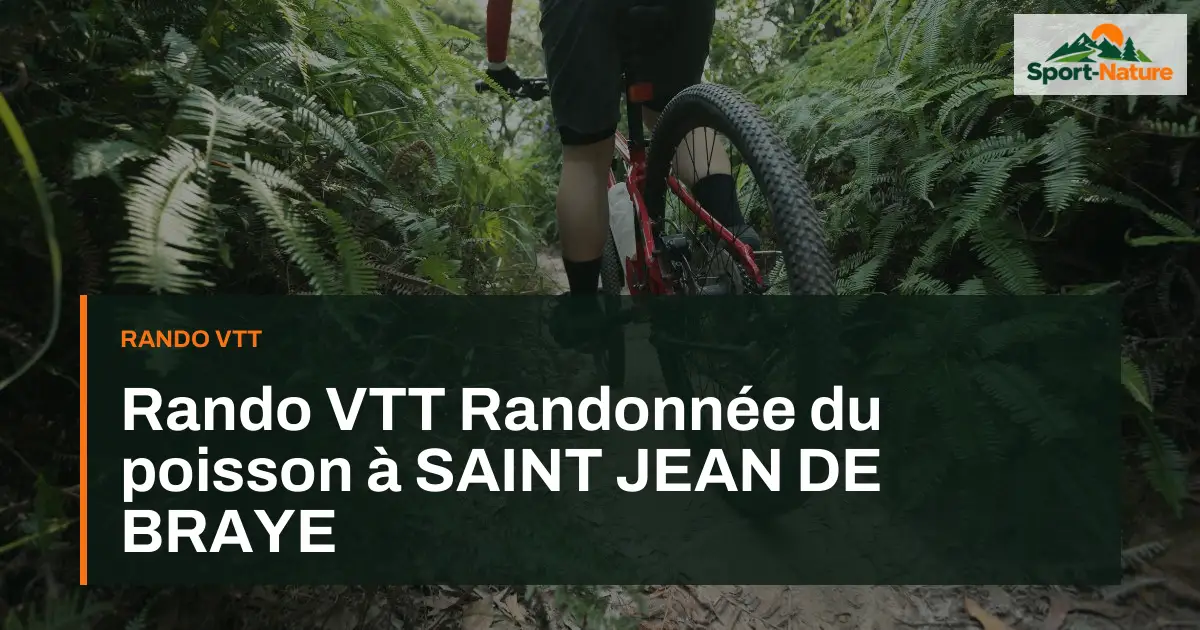 Rando VTT Randonnée du poisson à SAINT JEAN DE BRAYE