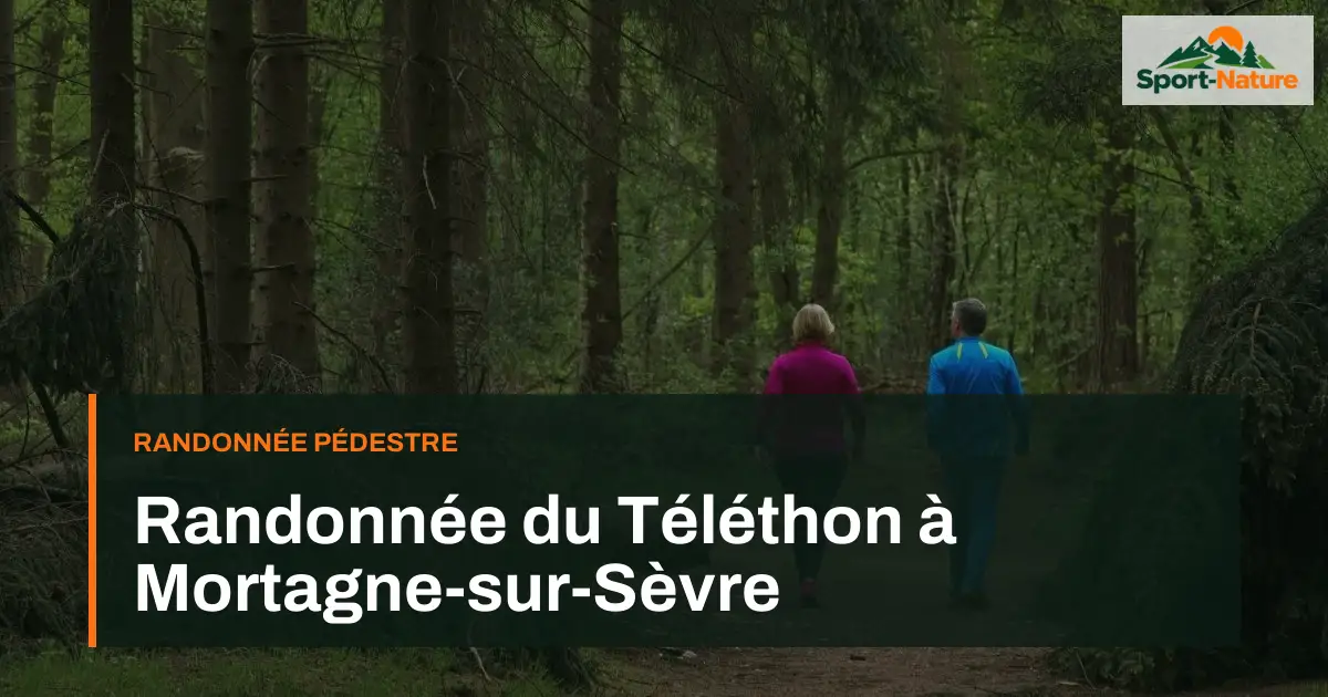 Randonnée du Téléthon à Mortagne-sur-Sèvre