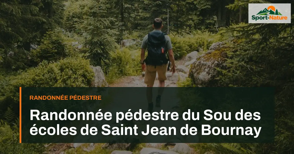 Randonnée pédestre du Sou des écoles de Saint Jean de Bournay