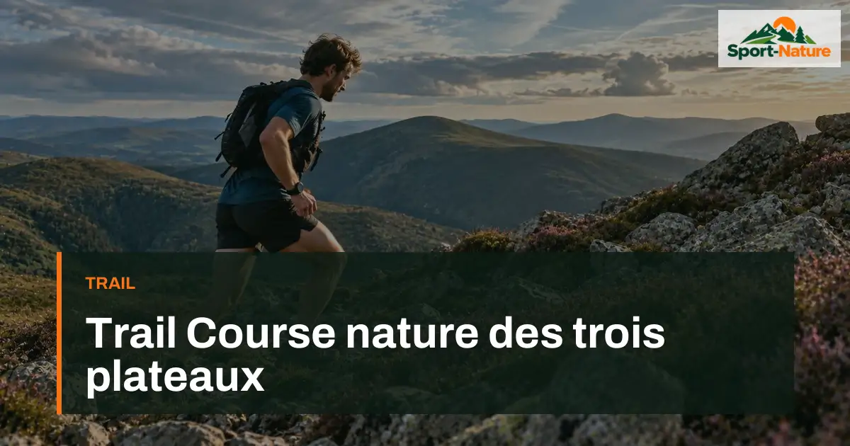 Trail Course nature des trois plateaux