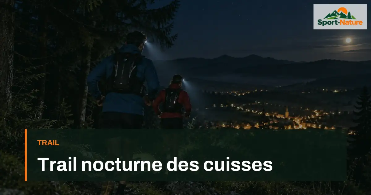 Trail nocturne des cuisses